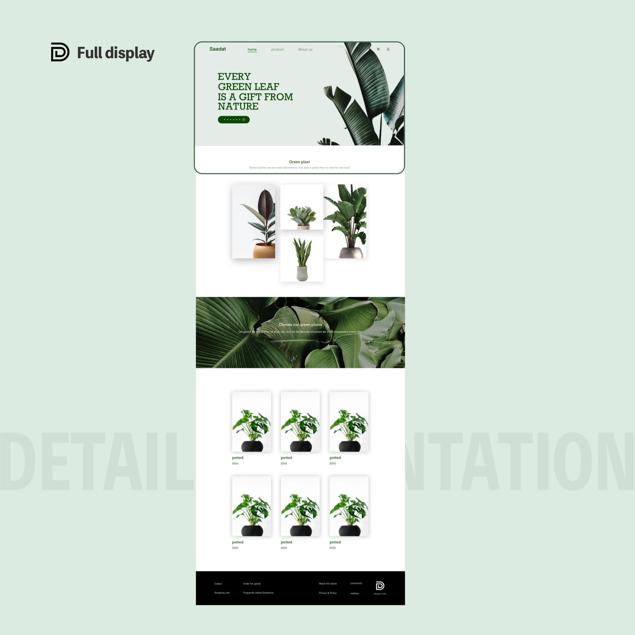Decorative visual for results-focused positioning