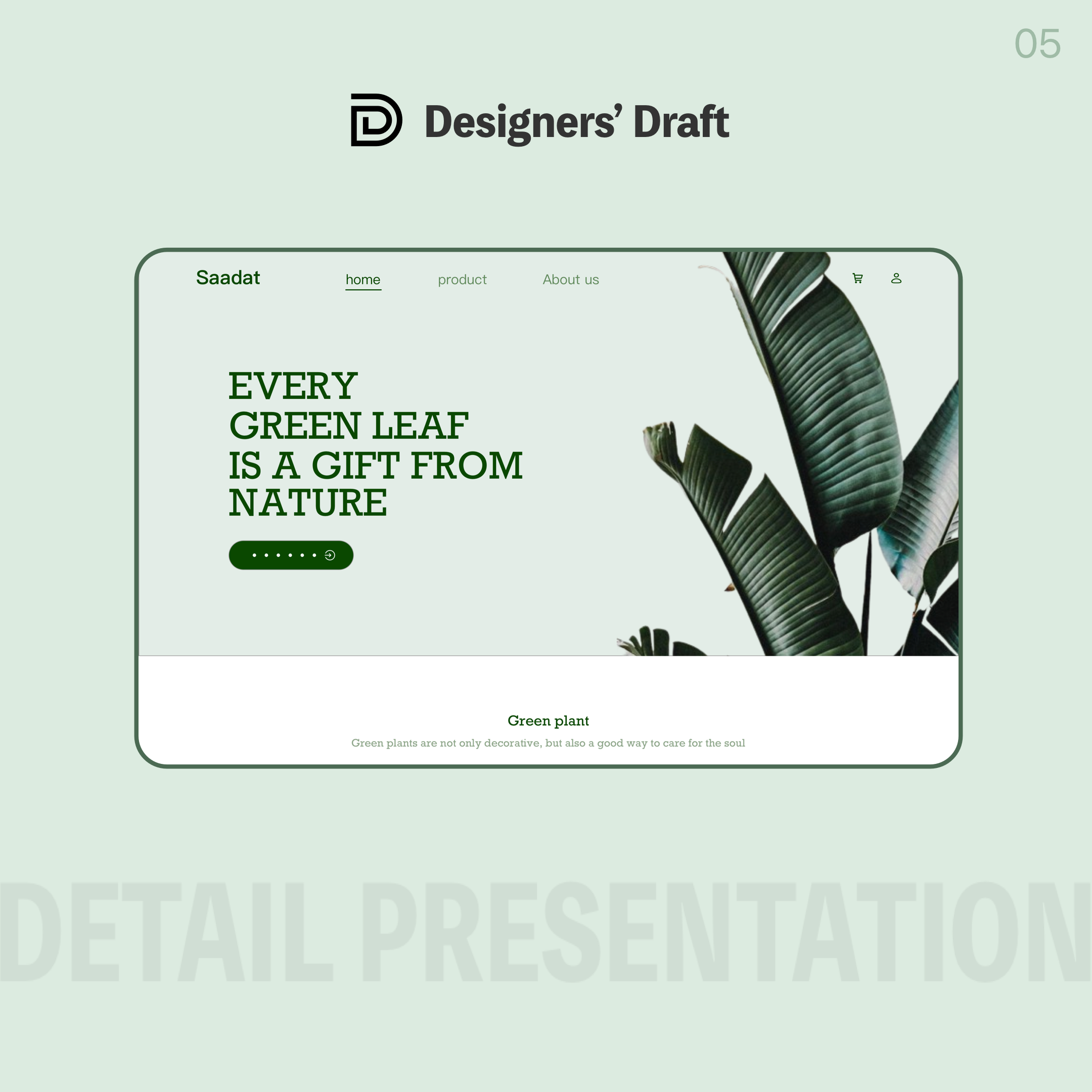 Organic layered visual suggesting sequencing, growth, and natural reading order